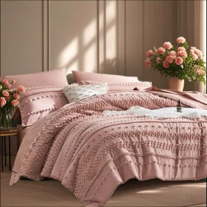 7 Pc tufted Design Comforter Set