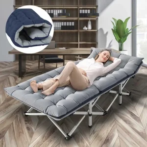 Portable Heavy Duty Folding Cot Home or Camping